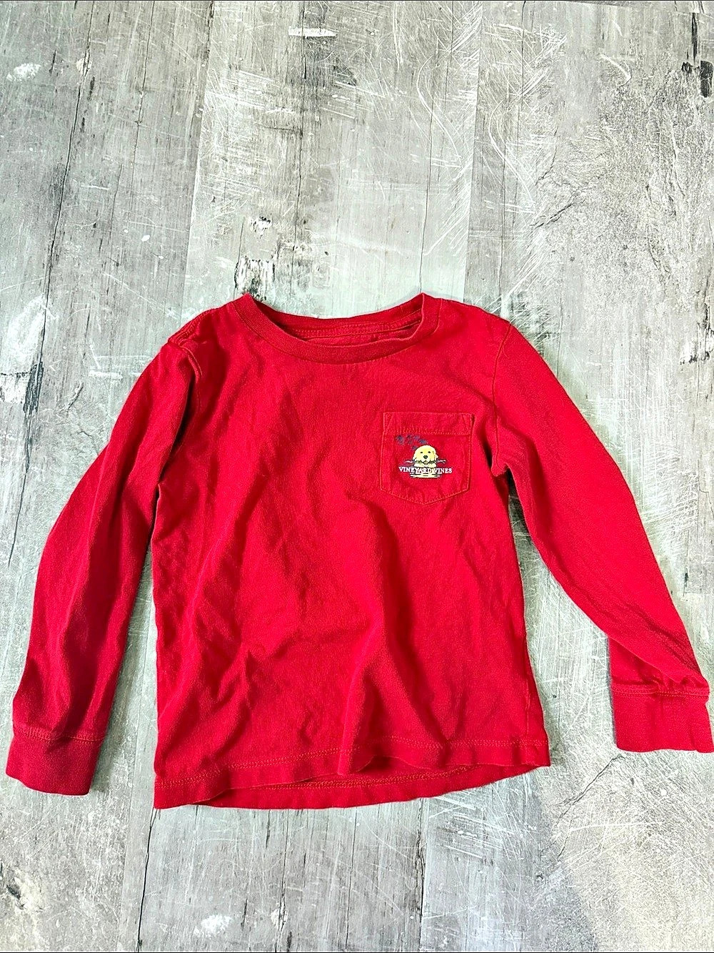 Vineyard Vines Long Sleeve Pocket Tee Boys 4T